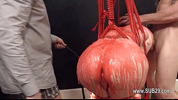 Extreme violently banged bdsm glamour